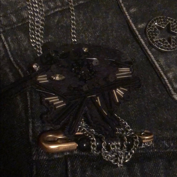 Marc Jacobs Dark Denim Patch Jacket - Picture 2 of 8